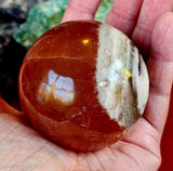 Honey Calcite Sphere