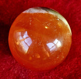 Honey Calcite Sphere