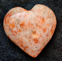 Sunstone Crystal Puffy Heart ❤️☀️🌅