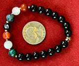 Handmade 'Cancer' Zodiac Themed Crystal Intention Bracelet 🦀♋📿