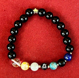 Handmade 'Libra' Zodiac Themed Crystal Intention Bracelet 📿⚖️♎