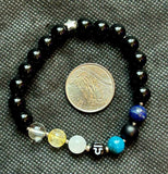 Handmade 'Libra' Zodiac Themed Crystal Intention Bracelet 📿⚖️♎