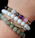 Handmade 'Pisces' Zodiac Themed Crystal Intention Bracelet ♓🐟📿