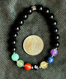 Handmade 'Virgo' Zodiac Themed Crystal Intention Bracelet ♍💜📿