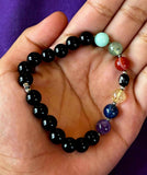 Handmade 'Virgo' Zodiac Themed Crystal Intention Bracelet ♍💜📿