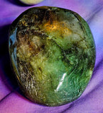 LG. Labradorite Crystal Flower on Base ✨🌈🌺🪷💙