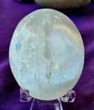 Selenite Crystal Palmstone 💎🤍✨