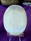 Selenite Crystal Palmstone 💎🤍✨