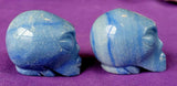 Blue Aventurine Crystal Alien Head Carving 💙👽🛸🔵