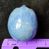 Blue Aventurine Crystal Alien Head Carving 💙👽🛸🔵