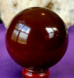 Red Jasper Crystal Sphere ♥️🍒🔮