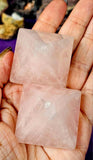 Rose Quartz Crystal Pyramid 🌹🩷🥀
