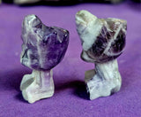 Chevron Amethyst Crystal Baby Groot 'Guardians of the Galaxy' Figurine ✨💜🌳👽