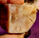 Pink Amethyst Crystal Cube 🩷🌸🩷