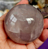 Blue Rose Quartz Crystal Sphere 💙🔮🔵