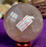 Blue Rose Quartz Crystal Sphere 💙🔮🔵