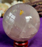 Blue Rose Quartz Crystal Sphere 💙🔮🔵
