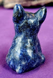 Sodalite Frenchie Crystal Figurine ✨🐶🐾🐕💙