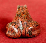 Brecciated Jasper Crystal Frog Figurine 🐸