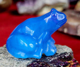 Blue Opalite Crystal Frog Figurine 🐸 💙