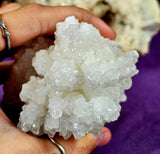 MD. Raw White Aragonite Crystal Specimen ✨🤩🤯💎