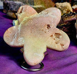 LG. Pink Amethyst Crystal Flower 🌸🌺🪷