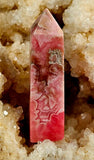 SM. Rhodochrosite Obelisk Crystal Tower #1 😍🌷🩷✨