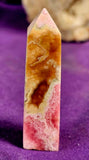 SM. Rhodochrosite Obelisk Crystal Tower #1 😍🌷🩷✨