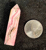 SM. Rhodochrosite Obelisk Crystal Tower #1 😍🌷🩷✨