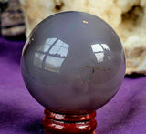 Blue Agate w/Druzy Crystal Sphere 🔮🔵💎💙✨