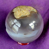Blue Agate w/Druzy Crystal Sphere 🔮🔵💎💙✨