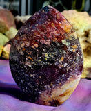 MD. Brecciated Jasper Crystal Freeform 💜💙❤️