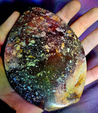 MD. Brecciated Jasper Crystal Freeform 💜💙❤️