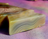 Blue & Yellow Crystal Pine Tree w/Druzy 💛✨💙🤩