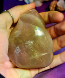 SM.-MD. Smokey Quartz Crystal Flame 🌈🔥✨🌬️