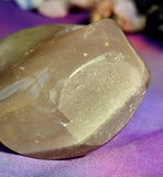 SM.-MD. Smokey Quartz Crystal Flame 🌈🔥✨🌬️