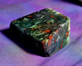 Unique Bloodstone Crystal Freeform 🩶🩸🖤