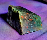 Unique Bloodstone Crystal Freeform 🩶🩸🖤