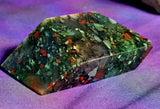 Unique Bloodstone Crystal Freeform 🩶🩸🖤