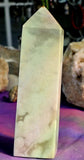 Low Grade (pale in color) Pink Amethyst Obelisk Crystal Tower 🤍✨🩷