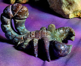 LG. Ocean Jasper Crystal Scorpion Carving #2 💜🦂🪸🌊 ♥️