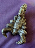 LG. Ocean Jasper Crystal Scorpion Carving #2 💜🦂🪸🌊 ♥️
