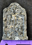 LG. Larvikite Crystal Tombstone 🩶🪦👻🖤
