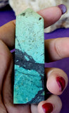 ✨RARE✨ African Turquoise Obelisk Crystal Tower 🤩🩵🖤🩵💚🤩