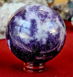 ✨Gorgeous✨ Lepidolite Crystal Sphere 🔮😍🌌💜