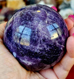 ✨Gorgeous✨ Lepidolite Crystal Sphere 🔮😍🌌💜