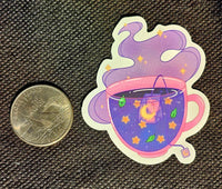 Cup Of Magical Tea Enchanted Sticker