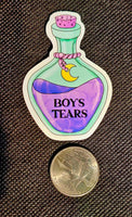 Boy’s Tears Potion Bottle Enchanted Sticker