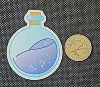 Bottle Of Constellations Enchanted Sticker