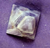 SM. Chevron Amethyst Crystal Pyramid ✨💜😍